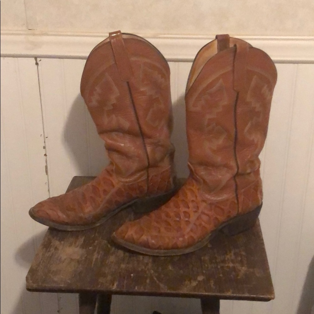 Men’s sea bass cowboy boots